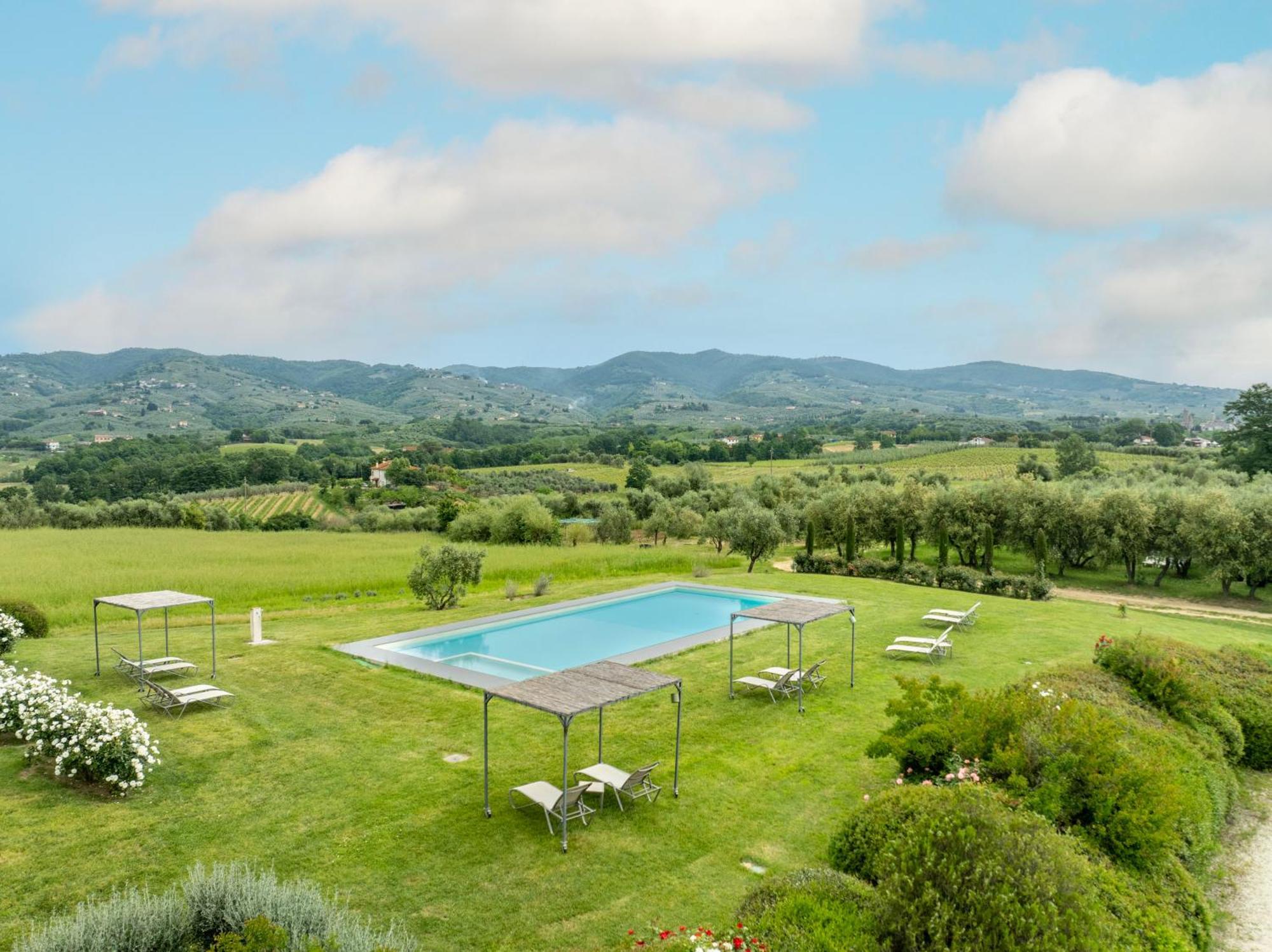 Cantagrillo Boutique Resort Vinci Luaran gambar